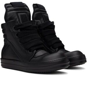 Rick Owens Jumbo Laced Geobasket Sneakers